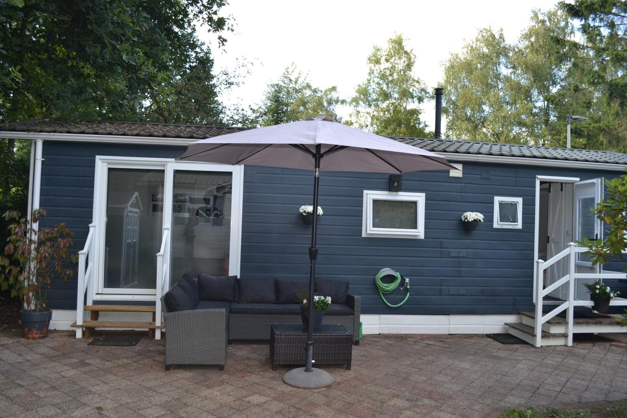 Modern Chalet In De Bossen Van De Veluwe Epe Dış mekan fotoğraf