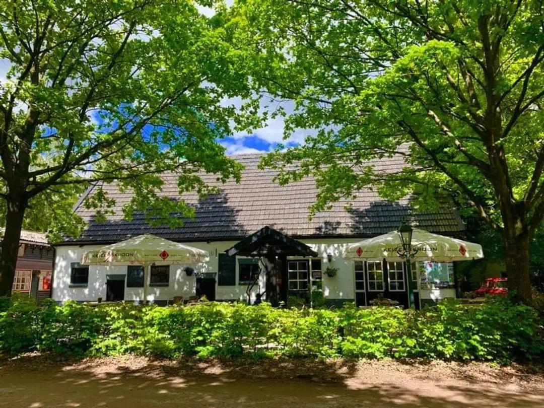 Modern Chalet In De Bossen Van De Veluwe Epe Dış mekan fotoğraf