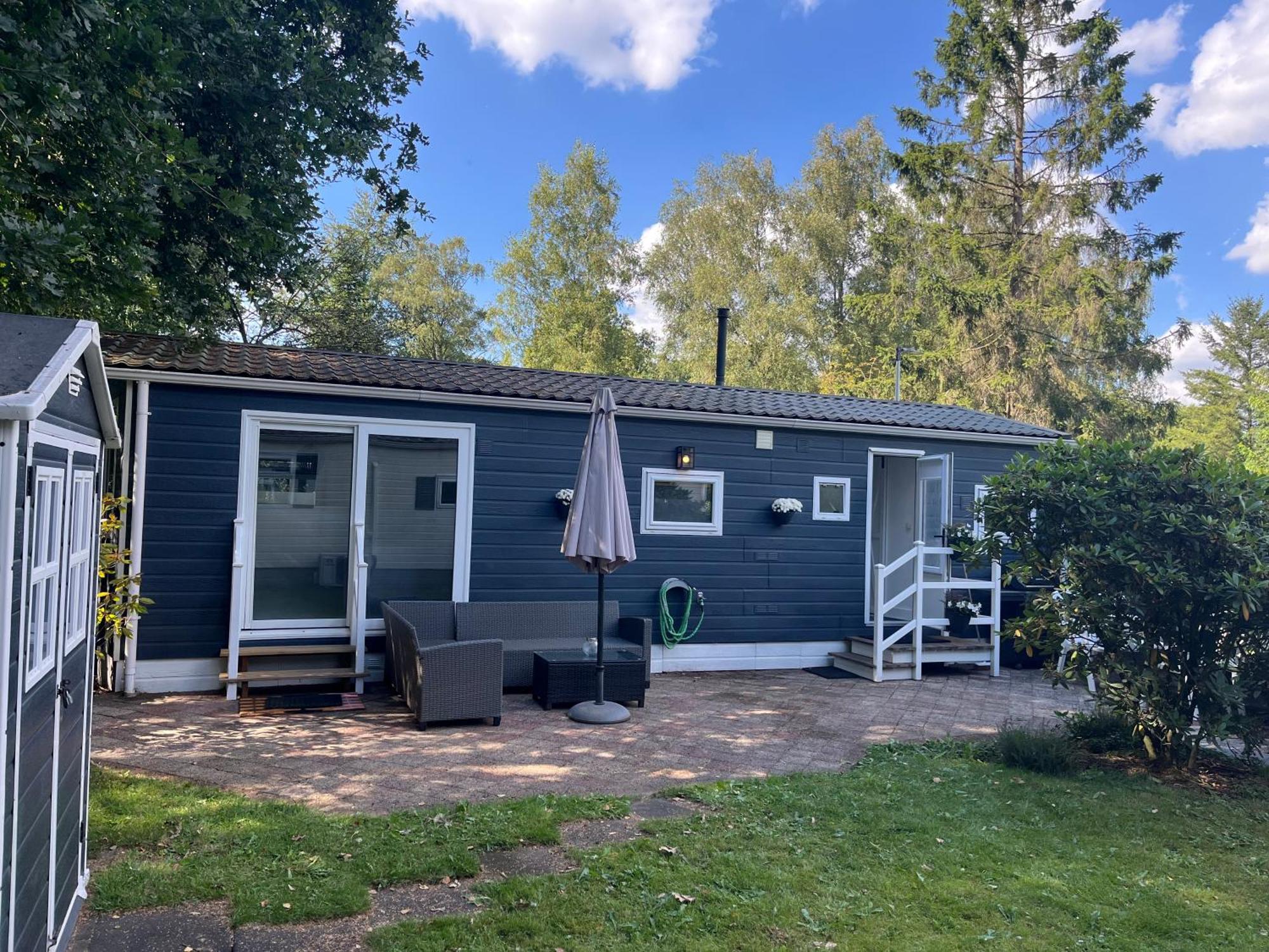 Modern Chalet In De Bossen Van De Veluwe Epe Dış mekan fotoğraf